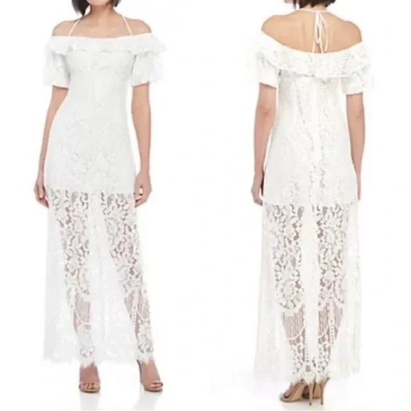 wayf white lace dress WAYF Women's Lace Trim Slip Dress, Pewter, Off White, M at Amazon Women's Clothing store
